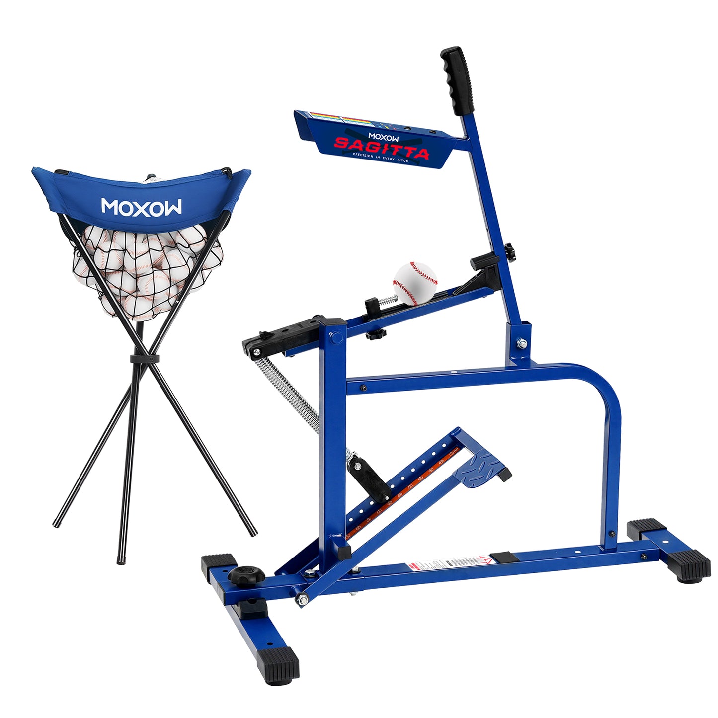 Sagitta Manual Baseball & Softball Pitching Machine