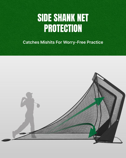 APEX 8.5 x 8.5 ft Heavy-Duty Golf Practice Net