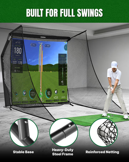 APEX SIM Home Golf Simulator Net