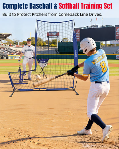 Sagitta Baseball & Softball Pitching Machine 3-in-1 Bundle