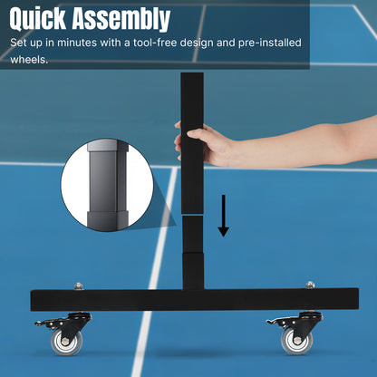 Semi-Permanent 22 ft Pickleball Net